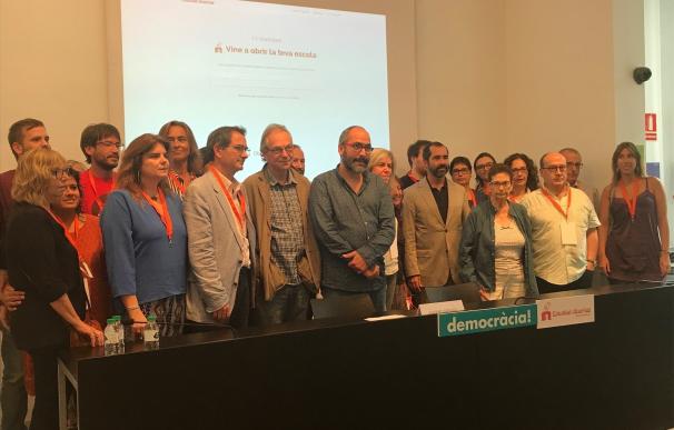 La comunidad educativa catalana pide abrir las escuelas el día del referéndum