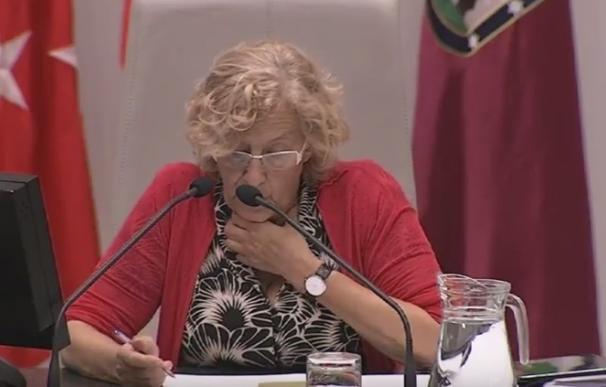 Carmena defiende la política internacional del Ayuntamiento y sus efectos en la ciudad: "Madrid está donde debe estar"