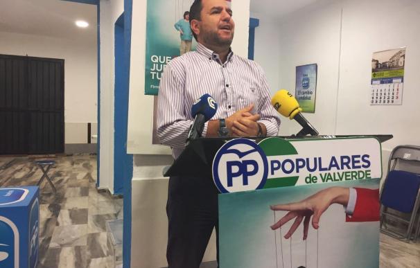 José Domingo Doblado anuncia su candidatura para continuar al frente del PP en Valverde del Camino