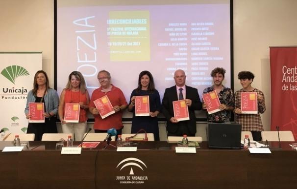 Rafael Argullol y Ángeles Mora inaugurarán la sexta edición del Festival de Poesía de Málaga 'Irreconciliables'
