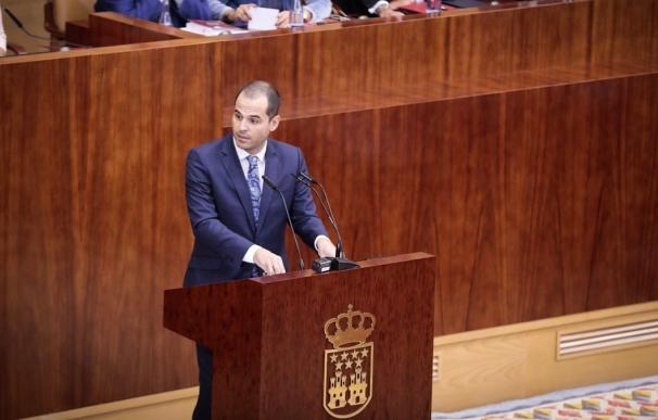 Aguado acusa al PP de entender las instituciones como una "agencia de colocación" tras el nombramiento de Sánchez Martos