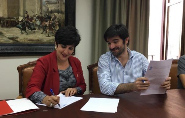 Gobierno foral y Ayuntamiento de Tudela firman un convenio que garantiza la subvención al Conservatorio Fernando Remacha