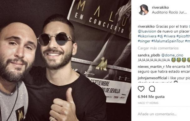 Kiko Rivera demuestra ser un auténtico fan de Maluma