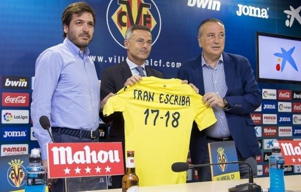 El Villarreal rescinde el contrato de su técnico Fran Escribá