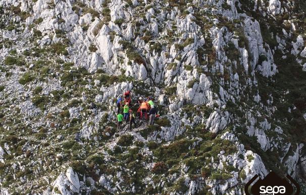 Un excursionista de 67 años resulta herido mientras una ruta en la zona del pico Turbina