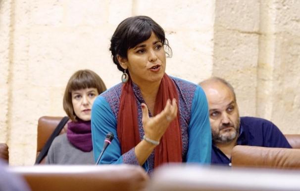 Susana Díaz acusa a Rodríguez (Podemos) de ser "una socia fácil" de los reyes del mambo de la CUP
