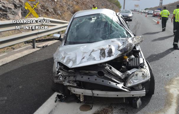 Investigan un accidente de tráfico con 6 personas heridas de carácter leve y un bebé ileso en Gran Canaria