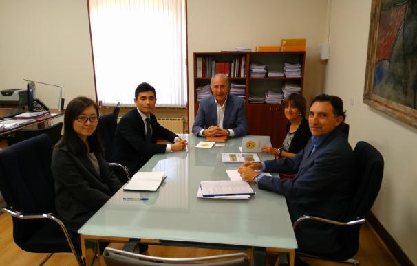 Una delegación de la ciudad china de Yiwu conoce en Valladolid el Proyecto de Parque Agroalimentario