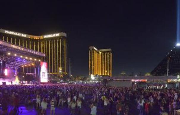 Pánico tras ráfagas de fusil automático en un concierto de música en Las Vegas