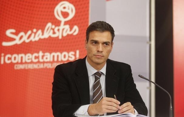 Pedro Sánchez: Con la decisión de Díaz se ha "dado el primer paso para la victoria electoral del PSOE en 2015"