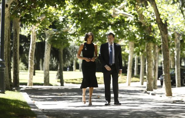 Rajoy recibe a Muguruza en La Moncloa y le felicita por "representar lo mejor del deporte español"