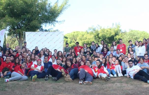 El encuentro de Cruz Roja Juventud reúne desde este viernes en Espiel a 60 voluntarios
