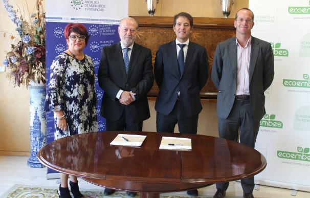 FAMP y Ecoembes firman un Acuerdo Marco para fomentar la economía circular en los municipios andaluces