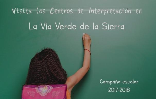 Fundación Vía Verde de la Sierra ofrece sus centros de interpretación como recursos de educación ambiental