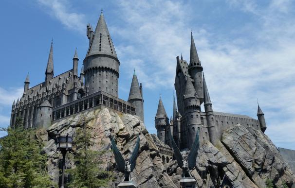 El castillo de Hogwarts.