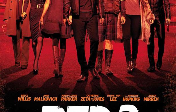 Cartel de 'Red 2', película protagonizada por Bruce Willis, John Malkovich, Mary-Louise Parker y Helen Mirren
