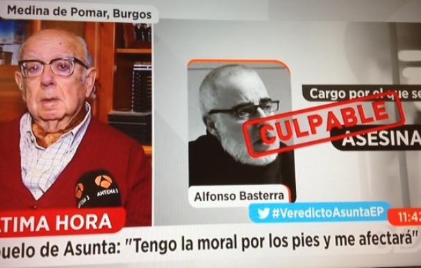 Ramón Basterra, padre de Alfonso Basterra, reconoce que ahora no tiene fuerzas para visitar a su hijo