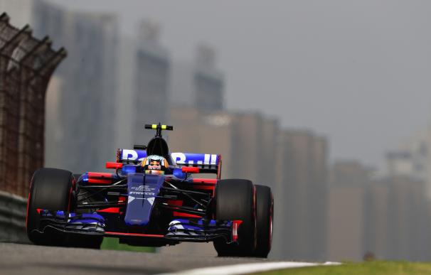 Carlos Sainz durante el GP de China disputado en Shanghái.