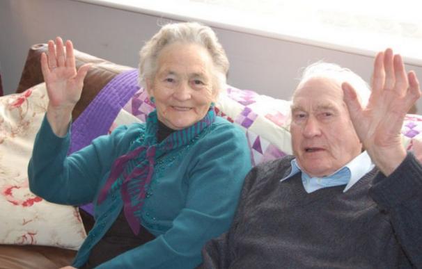 Vera y Wilf se hicieron novios siendo adolescentes y se casaron cuando él volvió de la Segunda Guerra Mundial.
