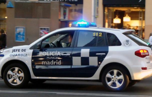 Vehículo del jefe de guardia de la Policía Municipal de Madrid.