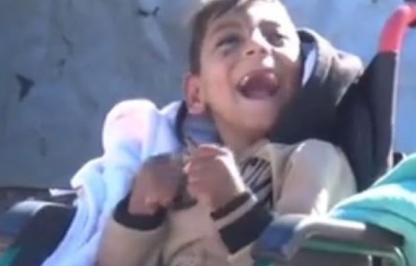 Niño discapacitado Mosul