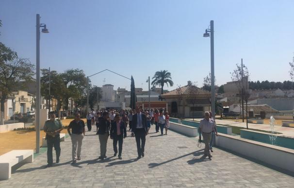 Arjona inaugura su nuevo recinto ferial tras remodelar el Paseo de Andalucía