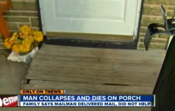 Dale Porch agonizó durante horas en el porche de su casa sin que nadie se diese cuenta de la gravedad de la situación.
