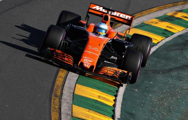 Fernando Alonso en el Gran Premio de Australia.