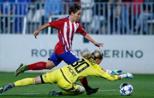 Atlético Féminas 1-3 Olympique de Lyon: el empuje Atlético no puede con la magia de Hegerberg y Necib.