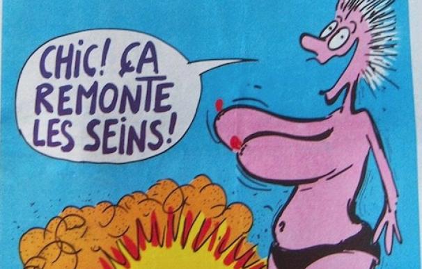 'Charlie Hebdo' vuelve a publicar las caricaturas de Mahoma por las que atacaron los yihadistas: "Nunca nos doblegaremos" Charlie-hebdo-eta
