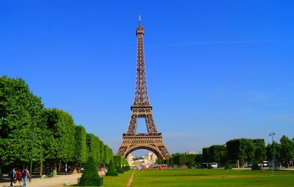 La Torre Eiffel en París.