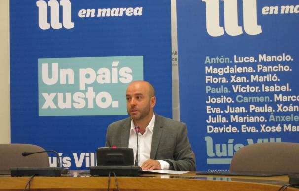 Luís Villares manifiesta que En Marea "no admitirá" que las víctimas del Alvia no conozcan "la verdad"