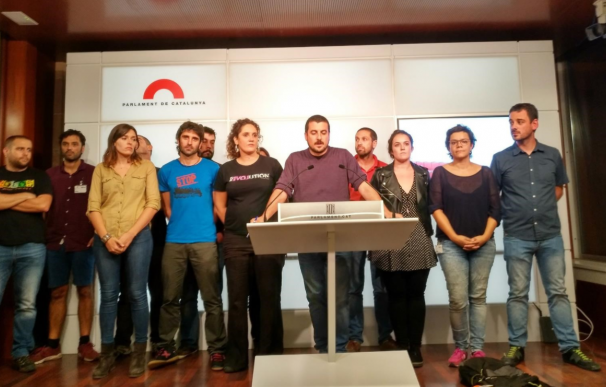 La CUP propone un pleno monográfico que acabe con la proclamación de la república catalana