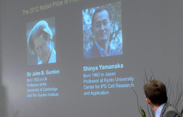 Thomas Perlmann anuncia la identidad de los ganadores del Premio Nobel de Medicina 2012