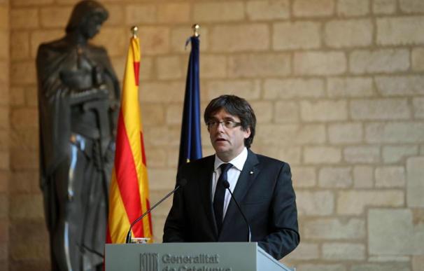 Comparecencia del president de la Generalitat Carles Puigdemont