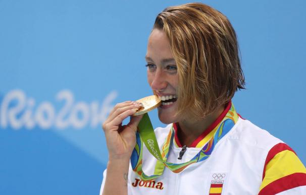 Mireia Belmonte, campeona olímpica en Río 2016.