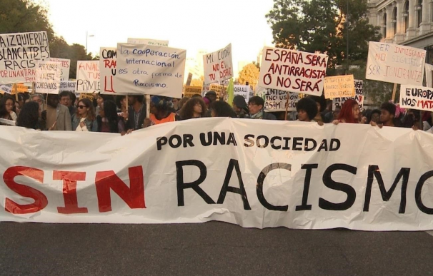 Manifestación en Madrid en contra del "racismo estructural en España"