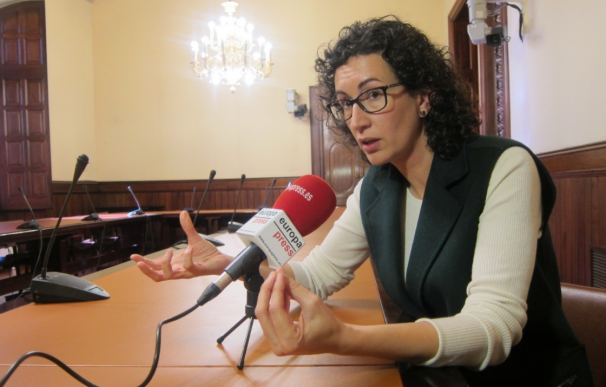 Rovira dice estar preparada para asumir la presidencia si Junqueras sigue preso