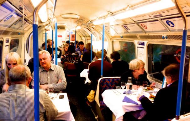 Fotografía de 'The Underground Supper Club' en Londres.