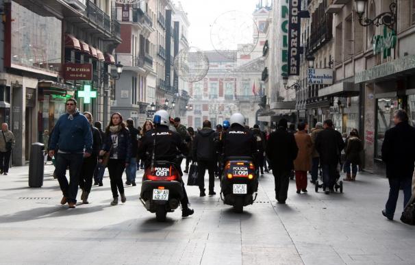La Policía activa el dispositivo 'Comercio Seguro' para reforzar la seguridad en las aglomeraciones navideñas