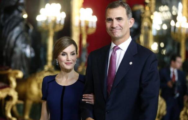Los reyes don Felipe y doña Letizia.