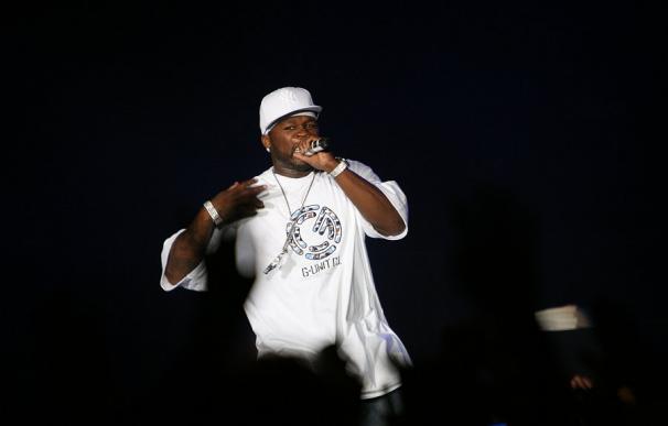 Fotografía del rapero 50 Cent.