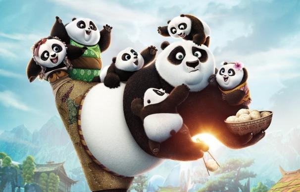 'Kung Fu Panda 3' supera a Divergente al frente de la taquilla española