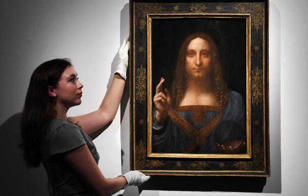 Este fue el último cuadro disponible en el mercado de Leonardo Da Vinci. EFE
