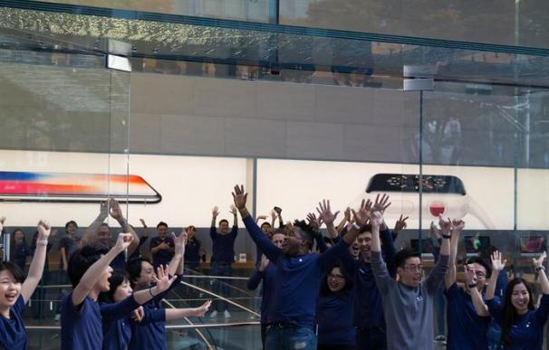 Fotografía tienda de Apple en China