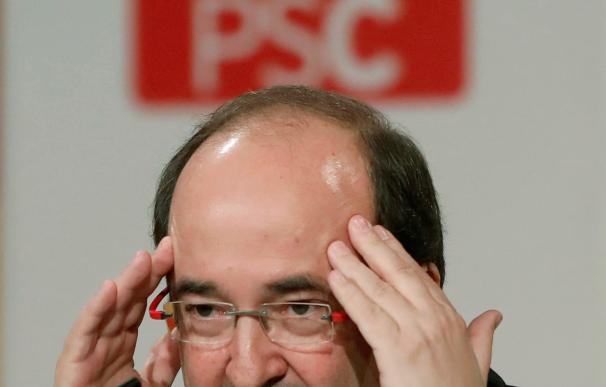 El candidato del PSC a la presidencia de la Generalitat, Miquel Iceta (EFE)