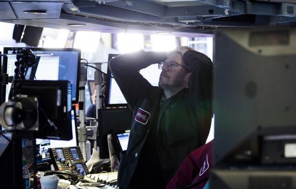 Fotografía del cierre de Bolsa de Wall Street, Dow Jones, 6 de febrero de 2018