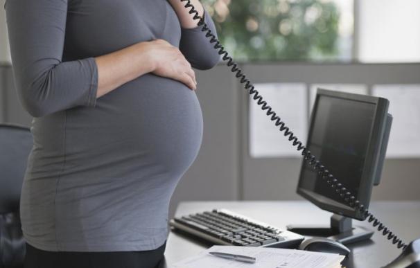 Trabajadora embarazada