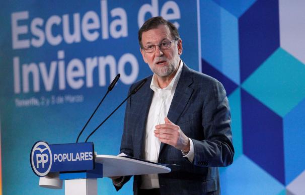 Rajoy cree que España necesita más PP