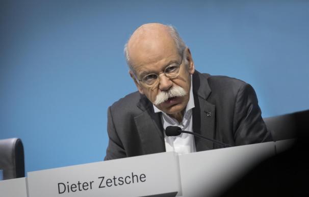 El presidente del grupo automovilístico alemán Daimler, Dieter Zetsche